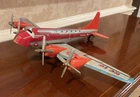 Vintage Marx Skycruiser Stratoliner 100 Tin/Pressed Steel & Plastic Friction Toy