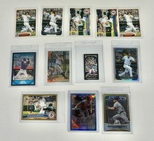 12x Brennan Boesch Detroit Tigers Lot Chrome RC Auto /199 Topps Gold & More