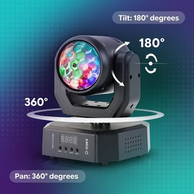 100W LED Beam Moving Head Gobo DMX RGWYC Bee-eye Bühnenlicht dj Stage Disco Show