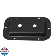 logyues 1/4" Steel Headphone Jack Plate Socket Clip for Speaker Cabinets Blac