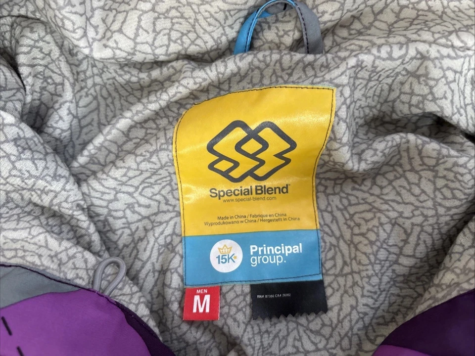 Principal группы специальная смесь 15K сноуборд куртка мужская средний с капюшоном - Изображение 3 из 4