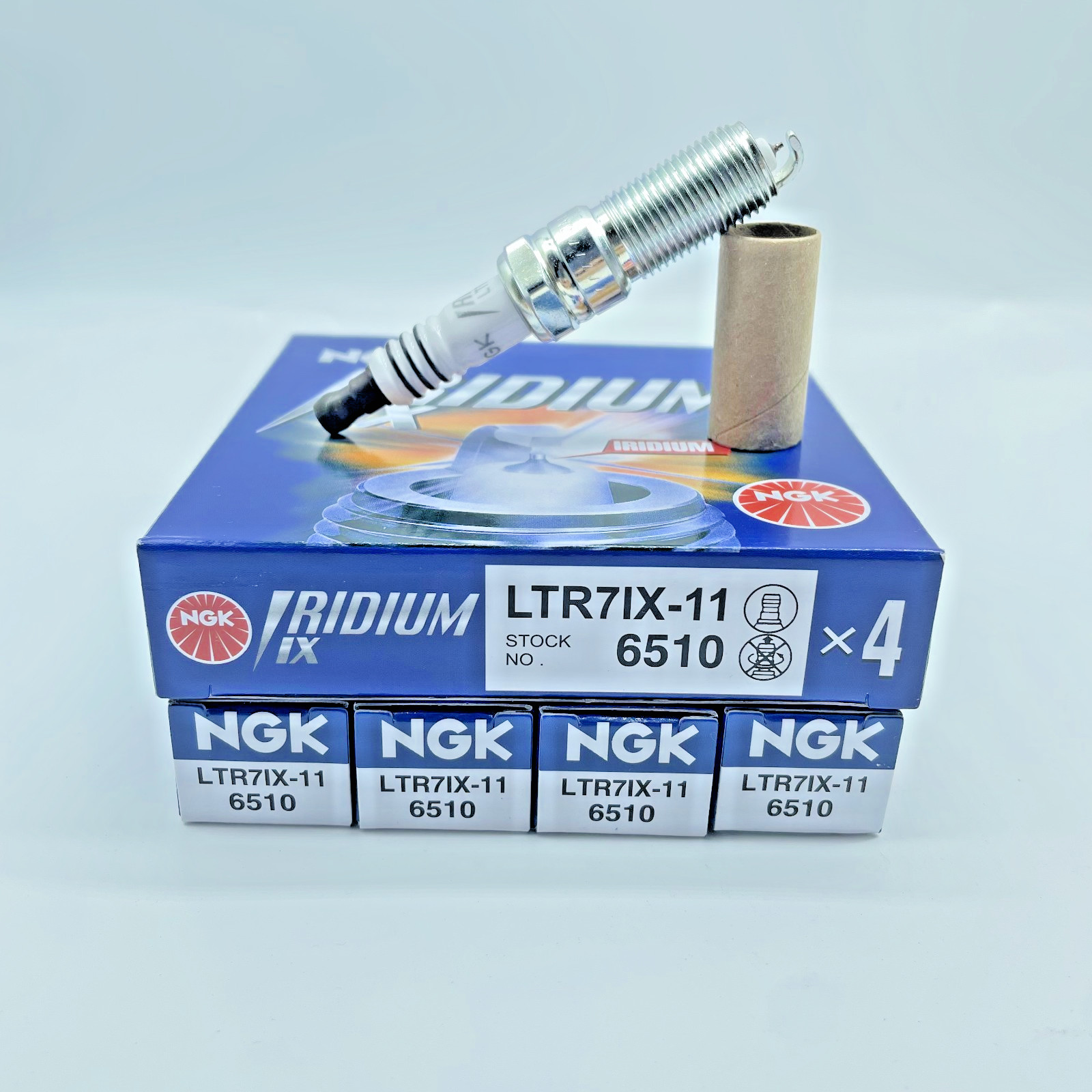 8Pcs Iridium IX Plug Spark Plugs NGK 6510 LTR7IX-11 LTR7IX11 Tune