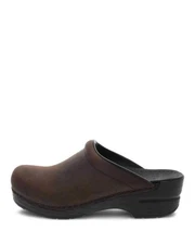 Dansko Women's Sonja Oiled Leather Shoes Antique Brown