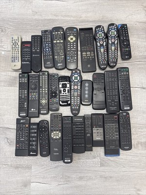 Lot Of 30 Various Remote Controls Untested Dvd Players TV VHS Etc