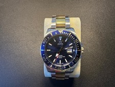 Jaguar Divers Watch - Swiss Made: Model J862 - Blue Dial & Bezel
