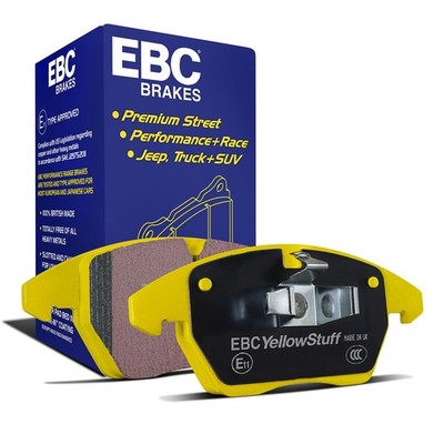EBC Yellowstuff Bremsbeläge Akebono hinten für Infiniti Fx35 3.5 03-08 Street Sport
