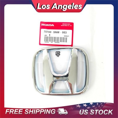 Los Angeles for Honda Civic 4Dr Sedan Fit Front Grille H Emblem 75700-TF0-000