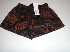 Janie  Jack Black  Brown Shorts Size 6 To 12 Months New With Tags