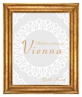 Bilderrahmen Gold Vienna Rahmen 28X35 Cm - Bilderrahmen Vintage In Gold Antik