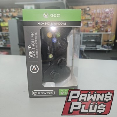 PowerA Xbox 360 PC Wired Controller Black Brand New Factory Sealed