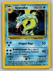 1999 Pokémon TCG Gyarados Holo Rare Card Base Set 6/102 Vintage WOTC MP