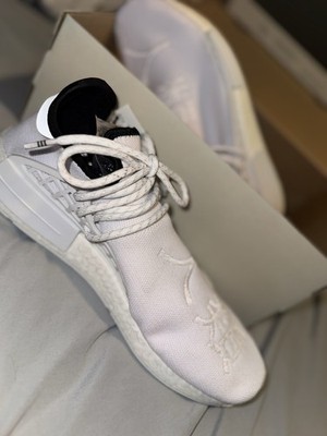 adidas Pharrell Hu NMD Human Race Core White Low Top Sneaker GY0092 2020