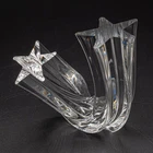 CHIP - Steuben Art Glass Crystal Star Stream 8567 - 5 5/8" Figurine
