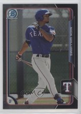 2015 Bowman Chrome Prospects Asia Exclusive Black Refractor Nick Williams h3a