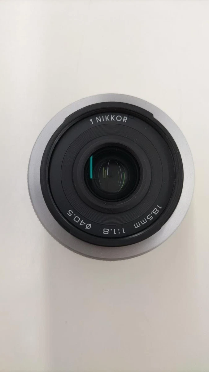 【T2040】 Nikon １NIKKOR 18.5 1.8 ニコン ニッコール Amazon.com : Nikon 1 NIKKOR 18.5mm f/1.8 (Silver) : Camera Lenses