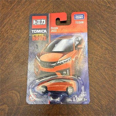 #ad Tomica Cool Drive Honda Jazz 1:61 Orange Diecast Car TCD06 Unopened Box $12.00