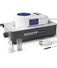 Aquastrong 1/38 HP 85 GPH HVAC Condensate Pump,115V/230V,Automatic Safety Switch