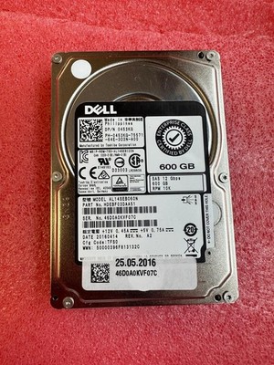 Dell PowerEdge AL14SEB060N 600GB 2,5'' 12G 10K SAS HDD Festplatte 453KG 0453KG