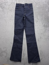 Vintage Levis 746-0917 Jeans Mens 28x36 Blue Student Bell Bottom Dura Plus 70s