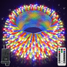 328 FT 1000 LED Christmas Lights Outdoor, 8 Lighting Modes String Lights with...