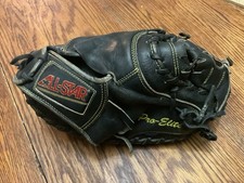 Vintage Black All Star Pro Elite Baseball Catchers Glove Mitt