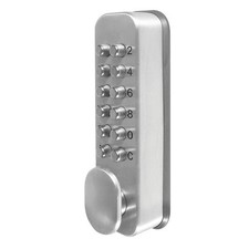 Push-Button Door Lock Combination Code Digital Keyless Access Extended Knob