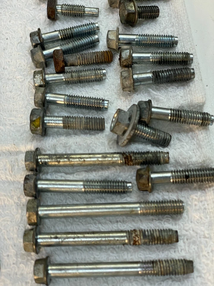 Honda XR185 XR 185 1979 OEM TUERCAS PERNOS ARANDELAS PIEZAS DIVERSAS HM446 Foto 4 de 4