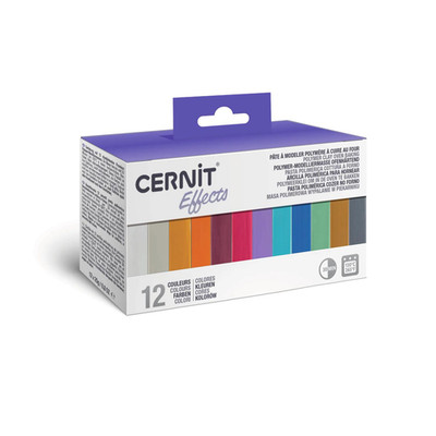 Cernit Effekt-Sortiment - Mehrfarbig CEASS003C