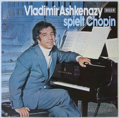 ASHKENAZY CHOPIN PIANO SOLO WORKS GERMAN DECCA ED.1 STEREO LP NM
