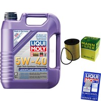 Inspektionspaket 5L Liqui Moly 5W-40 FüR VW Transporter IV Bus 2.8 VR6 Golf III