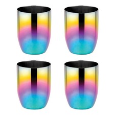Stainless Steel Cups, Pediatrician Designed, Colorful Cups for Open Cup Train...