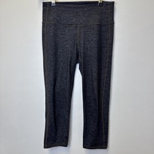 Athleta Leggings Women  s Crop S Heather Gray Stretch Activewear Yoga Gym