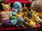 Huge Pokemon Plush Lot Build A Bear Pokemon Center & More