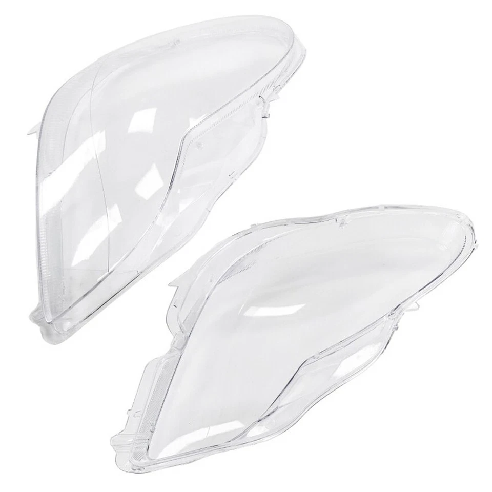 Par de cubiertas de lente de faros para Mercedes Benz W219 CLS350 CLS500 CLS550 2006-2011 Foto 3 de 4