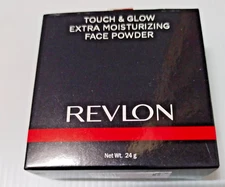 1 x 24 g. Revlon Touch & Glow Extra Moisturizing Face Powder TRANSLUCENT # 1