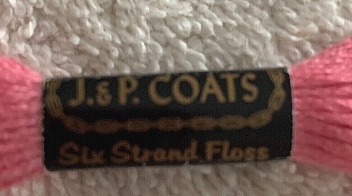 J&P Coats Embroidery Floss Cotton 13 Skeins 9 Yards Assorted Colors - Picture 6 of 7