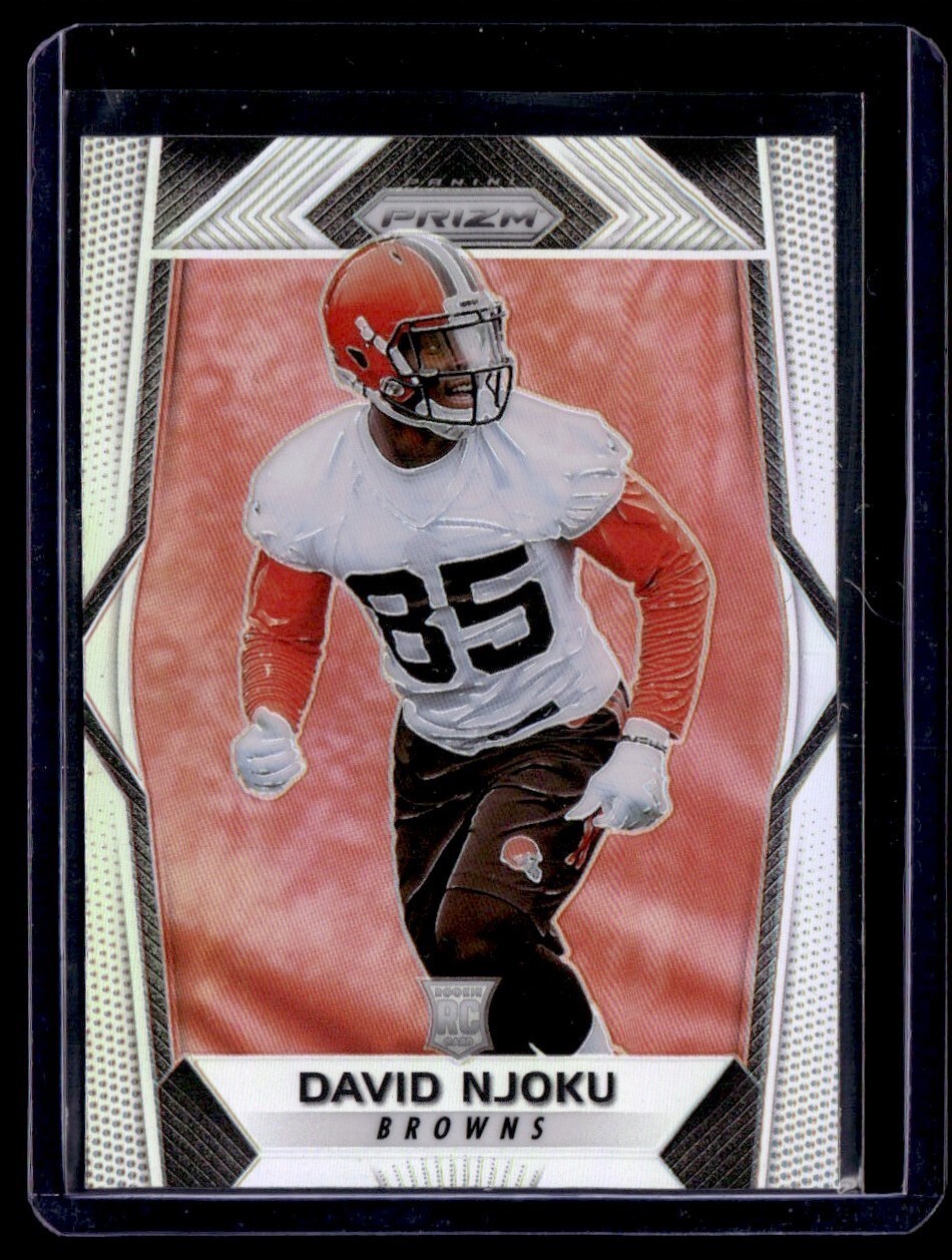 2017 Panini Prizm Silver David Njoku RC #201