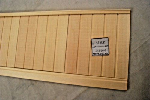 Plinthes Victoriennes Miniatures – Lot De 6 Pour Maison De Poupée échelle 1/12, Moulures Décoratives