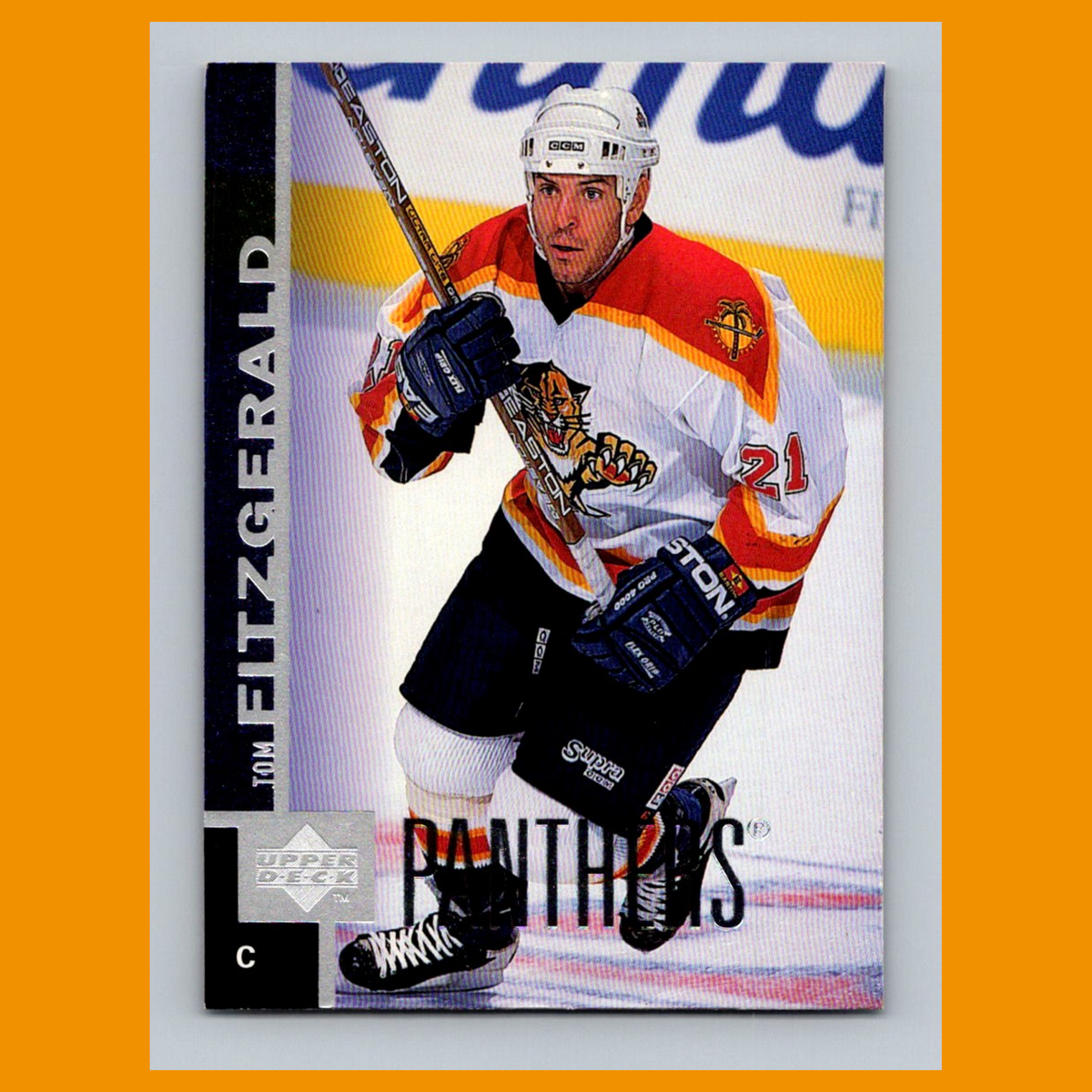 Tom Fitzgerald #286 1997 Upper Deck Florida Panthers Hockey Card