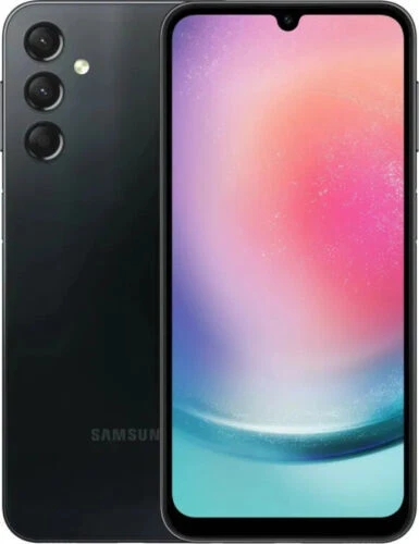 SAMSUNG Galaxy A24 (SM-A245M/DS) Dual SIM,128GB + 4GB, Factory Unlocked GSM, International Version (Ring Grip Case Bundle) - No Warranty - (Silver) : Cell Phones & Accessories