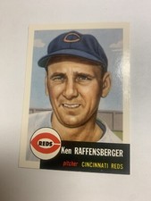 1991 Topps 1953 Archive Ken Raffensberger Cincinnati Reds REPRINT