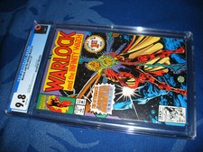 1992 WARLOCK AND THE INFINITY WATCH #1 CGC 9.8 NM/M - NES GAME GENIE BACK COVER!