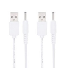 5v Dc Power Cord Usb To Dc 3.5mm X 1.35mm Barrel Jack Adapter Connector Charging