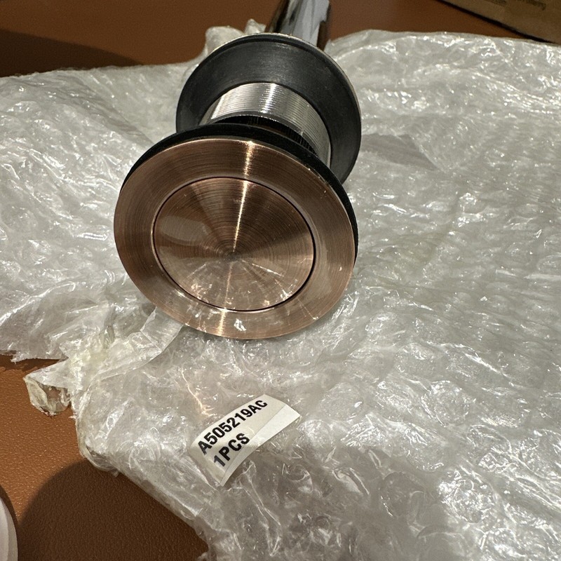 Gerber A505219AC Danze Plumbing 1 Touch Lavatory Drain Assembly, antique copper