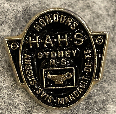 HAHS Sydney NS Holy Angels Girls Honours High School Catholic Vintage Lapel Pin