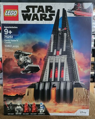 LEGO Star Wars 75251 Darth Vader's Castle NEW RETIRED RARE Excellent  Condition 673419304184|