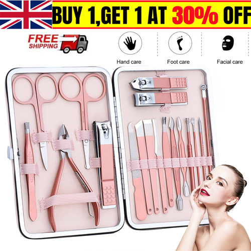 TOE NAIL CLIPPERS CUTTER SET PODIATRY PEDICURE KIT HEAVY DUTY FOR THICK NAILS