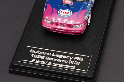 Subaru Legacy RS #3 1993 Sanremo Rally Piero Liatti -- HPI #8271 1