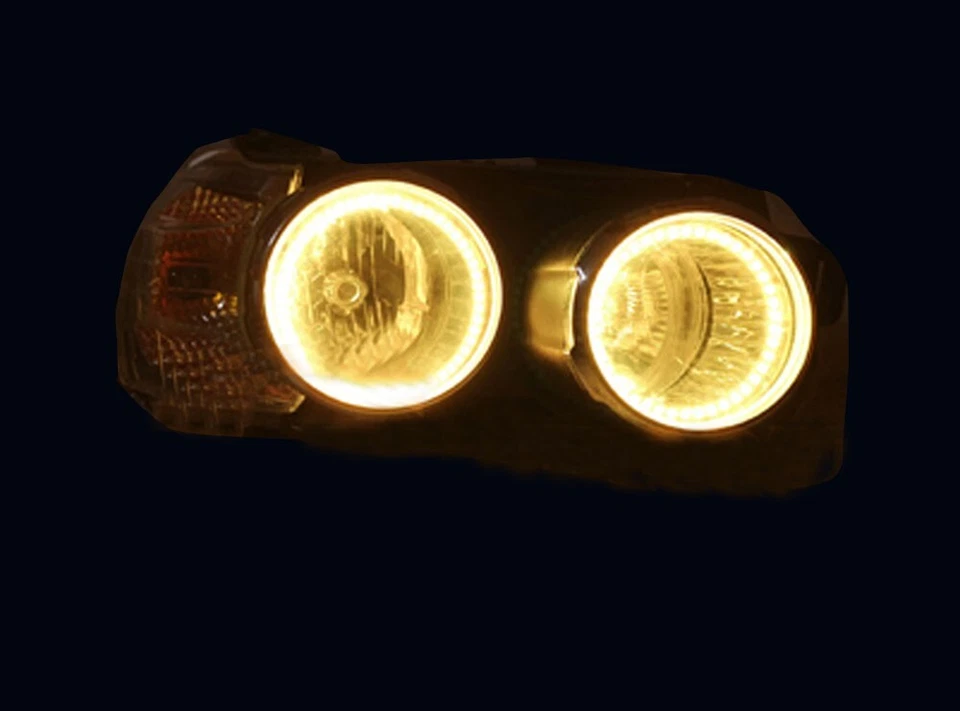 para Chevrolet Sonic T300 AVEO 11-15 Chasing RGB halo anillo serie flujo señal DRL Foto 2 de 4