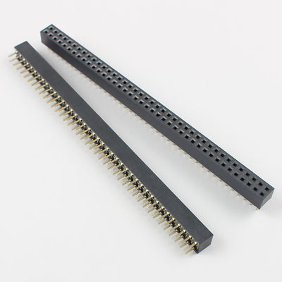 10Pcs 2mm 2x40 Pin Female Double Row DIP Header Strip